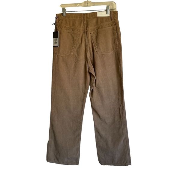 Re/Done 70s Loose Flare Corduroy Pant in Washed Khaki Size 29 New with Tags - Picture 7 of 16